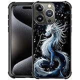 CARLOCA Compatible with iPhone 16 Pro Case, Black