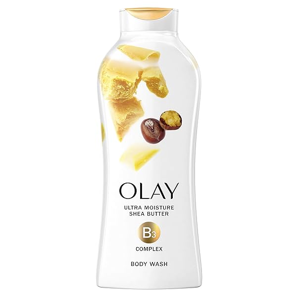 OLAY, ULTRA MOISTURE SHEA BUTTER BODY WASH FLUID OUNCE, 22 FL OZ