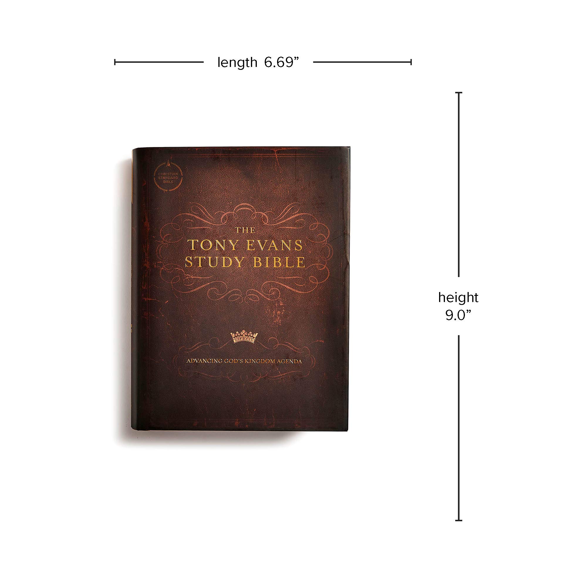 CSB Tony Evans Study Bible, Hardcover, Black Letter, Study Notes and Commentary, Articles, Videos, Charts, Easy-to-Read Bible Serif Type CSB Tony Evans Study Bible, Hardcover, Black Letter, Study Notes and Commentary, Articles, Videos, Charts, Easy-to-Read Bible Serif Type Hardcover Kindle