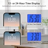 ThermoPro TempPro TP393B Digital Hygrometer with Clock Bluetooth 80M Range view 5