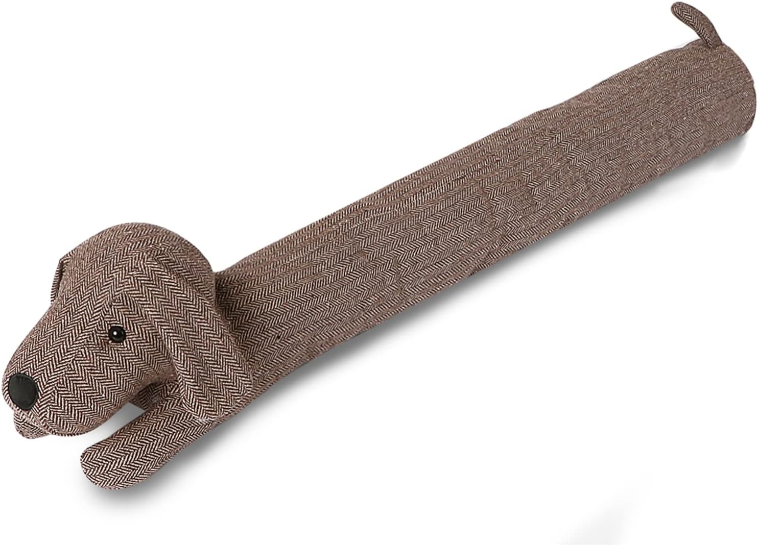 Draft Stoppers - SANFERGE 36 Inch 3LB Heavy Duty Under Door Draft Stopper, Decorative Soundproof Door Draft Blocker, Energy Saving Draft Guard, Dog Java