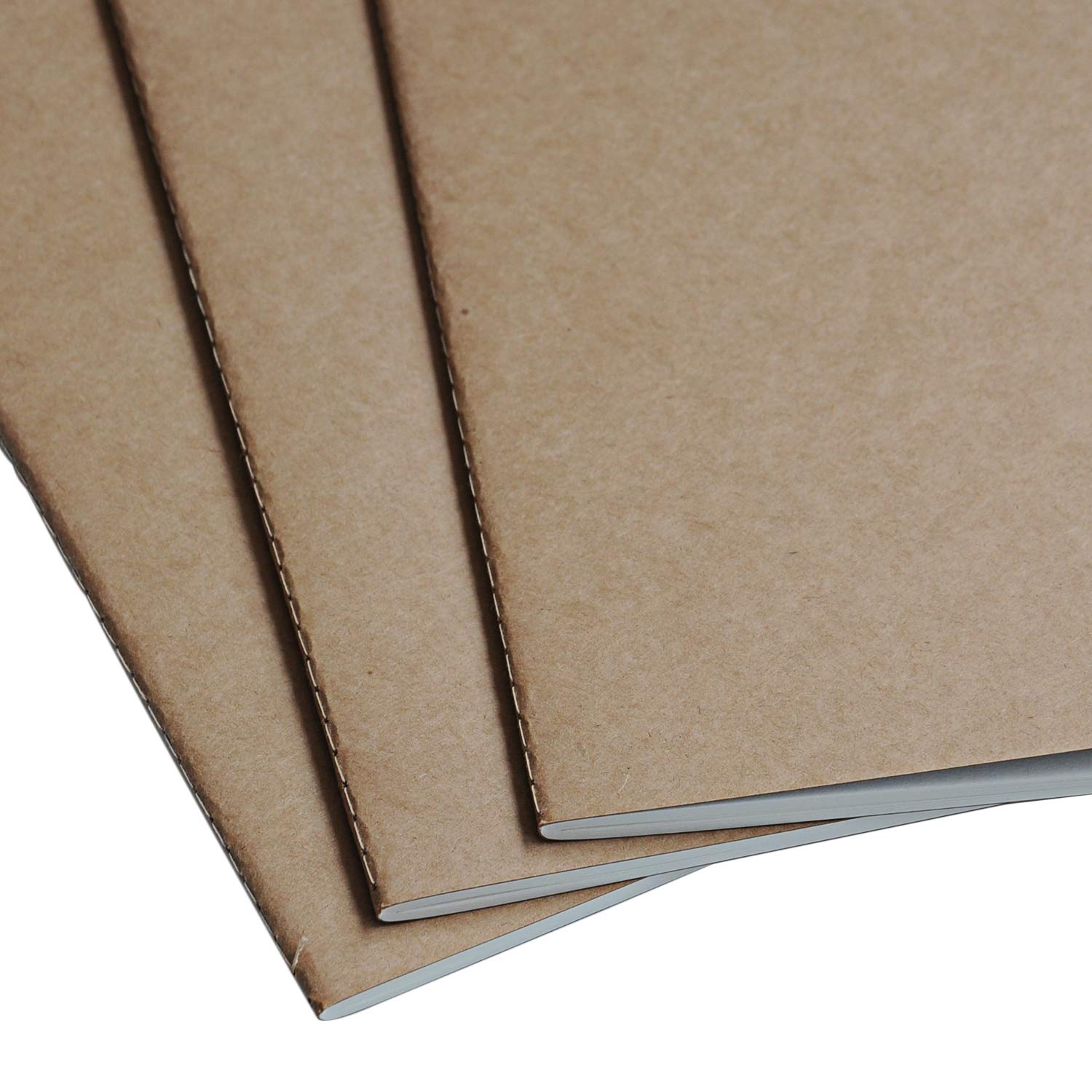 WANDERINGS A5 Grid Travelers Notebook Insert / A5 Journal Refill | 5 1/2 x 8 1/4 (14cm x 21cm) | 3 Booklets, 240 Blank Pages | Travelers Notebook Refills for Journals, Diaries, Planners