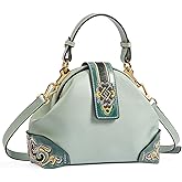 Tote Bag for Women,Leather Crossbody Bags Hand Carved Painted Leather Hobo Bags for Women