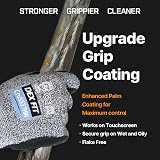 DEX FIT Cru553 Level 4 Cut Resistant Gloves Grey Large 1 Pair 15-Gauge HPPE view 3