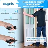 eSynic Air Wedge Pump Up Bags Kit 2 Pack 297 lbs Load-Bearing Wedges 4 pcs view 2