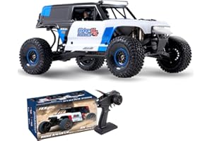 FCXㅤ Rochobby Ford Bronco 1/7 Ridge Racer U4 RC Crawler, 4WD Brushless RC Truck, Fast Speed Desert Buggy 80km/h, RC Rock Crawler for Adults (Blue)