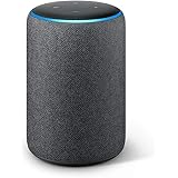 Echo Plus (2nd Gen) - Premium sound with built-in smart home hub - Charcoal