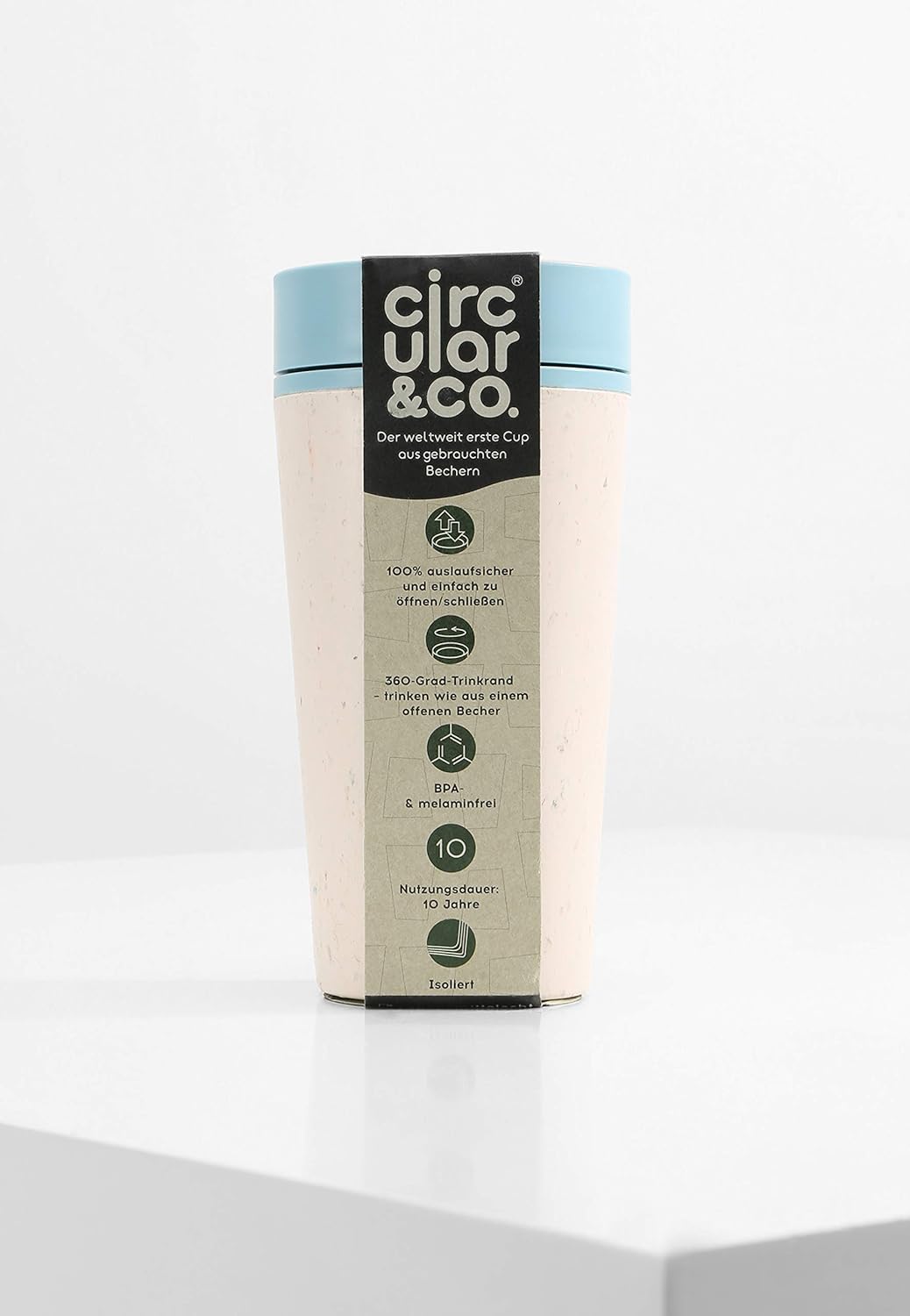 Circular and Co Mark I Model (PRE 2024) Reusable Coffee Cup 12oz/340ml - Image 4