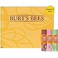 Burt's Bees Sun Care Lip Balm Pack, SPF 30 Tinted Lip Balm, Water-Resistant Moisturizer, Wild Peony, Sienna Rose, 3 Tubes, 0.15 oz.