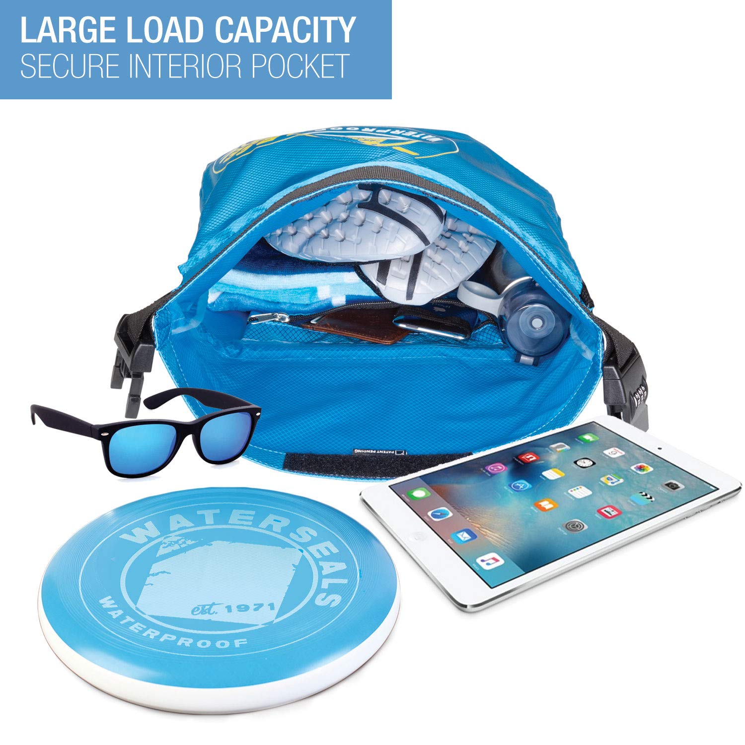 waterseals locking backpack