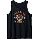 Stranger Things Fire Ball Him Dice Hellfire Club Logo Tank Top