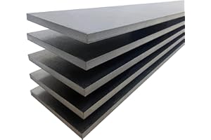 TITGGI 5 Pack 1095 Steel for Knife Making - 12"x1.5"x0.12" Annealed High Carbon Tool Steel Blanks, Precision Ground Flat Stock Bar for Knife Blades & DIY Projects