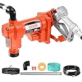 VEVOR Fuel Transfer Pump, 12V DC 20 GPM 1/4 HP