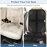 Ezilif Car Seat Protector 2 Pack 600D Oxford Waterproof ISOFIX Compatible view 5