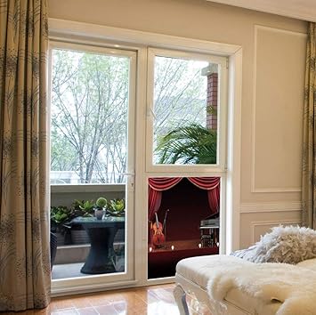 Amazon Com C Coaballa Vinyl Window Film Musical Theatre Home