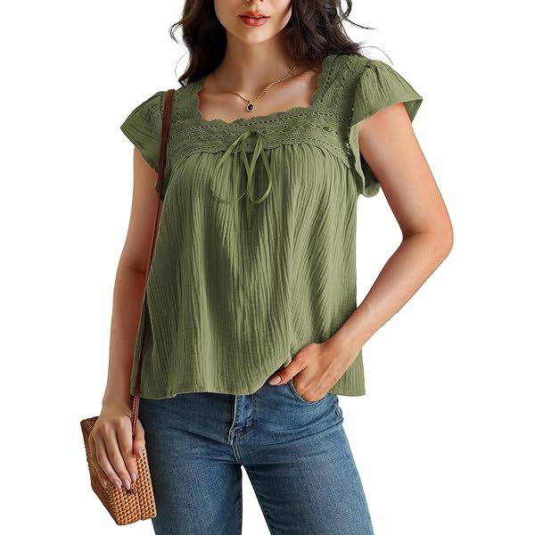 Blusa Victoriana Para Mujer Manga Abullonada, Hombros