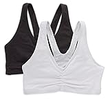Hanes Women's Stretch Cotton Low Imact Sports Bras