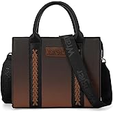Wrangler Medium Tote Bag for Women Designer Satchel Handbags Top-handle Purses with Strap