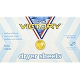 HOME VICTORY Dryer Sheets, Free & Clear 240 Count Free & Gentle