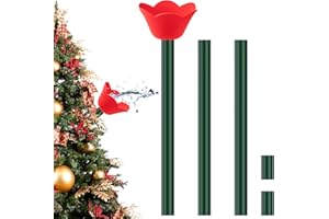 OPITY Christmas Tree Watering Funnel, Christmas Tree Watering System,Plant Watering Tool, 35 Inch 3 -Section Extendable Tube, Reusable Spill-Proof Design for Effortless Watering of Real Trees