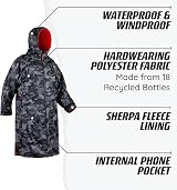 Osprey Changing Robe for Kids and Adults Camouflage XL Waterproof Unisex view 7