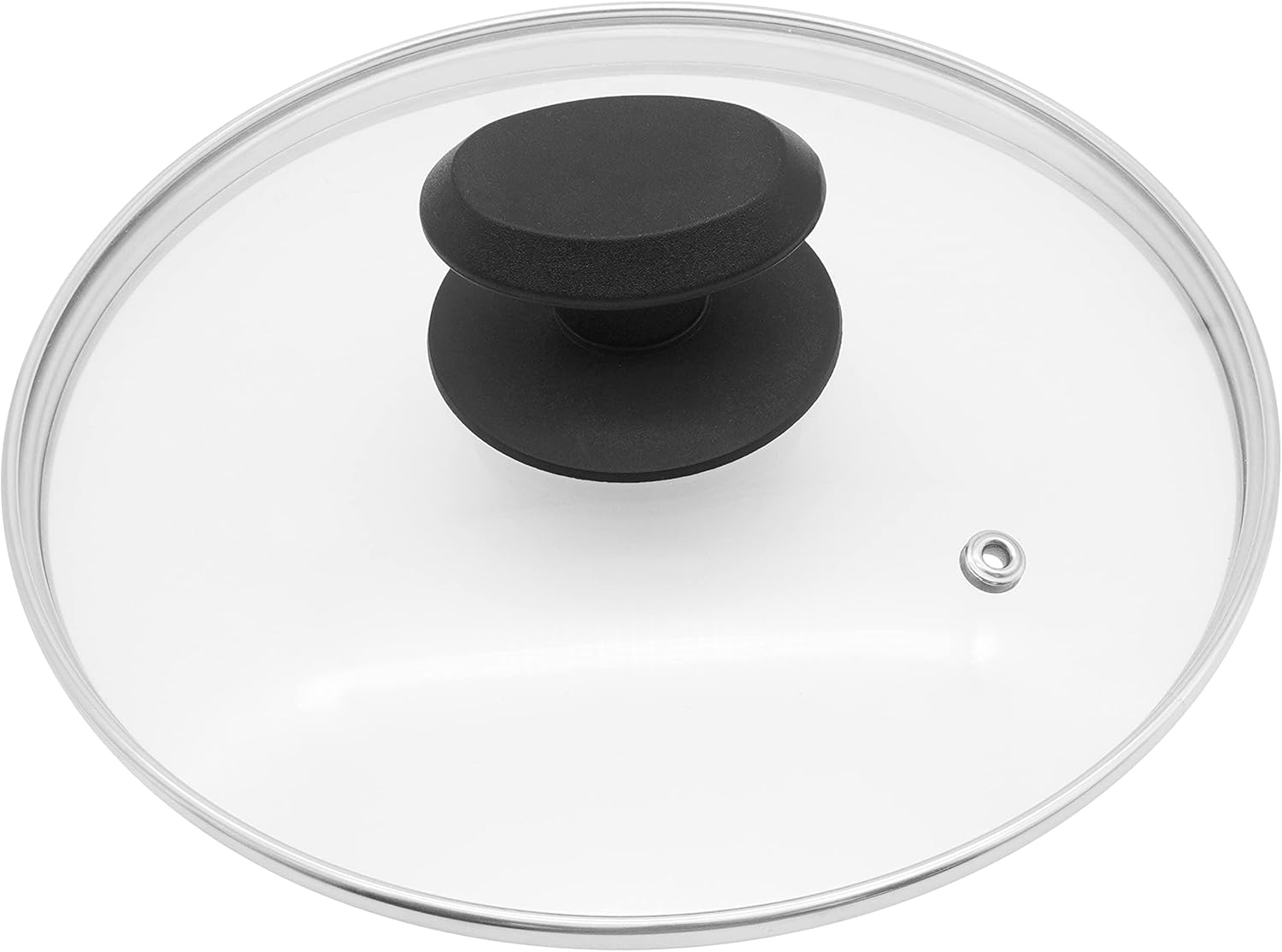 B&F Tempered Glass Saucepan Casserole Frying pan Lid (14 cm, 16 cm, 18 cm, 20 cm, 22 cm, 24 cm, 26 cm, 28 cm, 30 cm