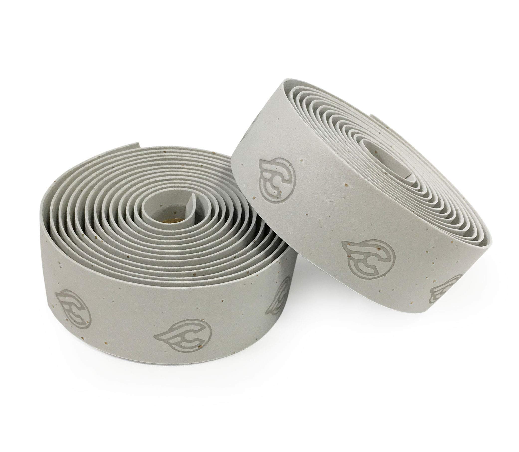 Cinelli Original Cork Handlebar Tape & Plugs, Dark Grey
