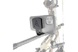 Painted Arrow MAG-PRO Plus Compound Bow Magnetic Smart Phone Mount - Relive The Hunt & Recover More Game; Film Your Hunt with an All-American Phone Holder for Bow Hunting; Phone Mount for Bow Hunting