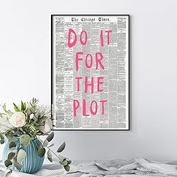 Unkaitoude Retro Newspaper Posters for Room
