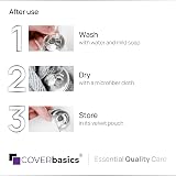 COVERbasics Silver Nursing Cups Nipple Shields XL view 8