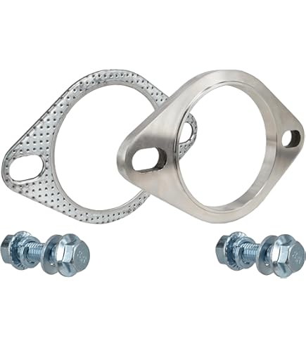 Amazon.com: SHINTONES 3 Inch 2-Bolt Exhaust Flange