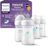Philips Avent Natural Response Gift Set 4 Bottles 260 ml 1 m+ T3 Teats SCY903/61