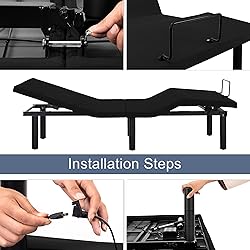 Fromann Adjustable Electric Twin XL Bed Base Frame