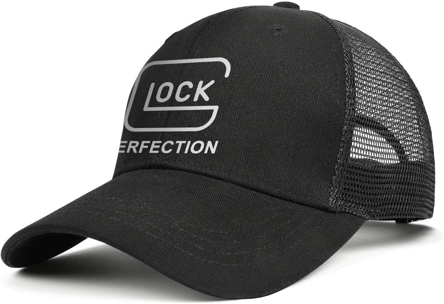 Men's Women's Cap Trucker Hat Breathable Baseball Snapback Lightweight Traveling