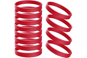 ZIQON Wholesale Rubber Bracelets Solid Color Silicone Wristbands Blank Stretch Silicone Wristbands Colorful Rubber Bracelets for Women Men Gifts