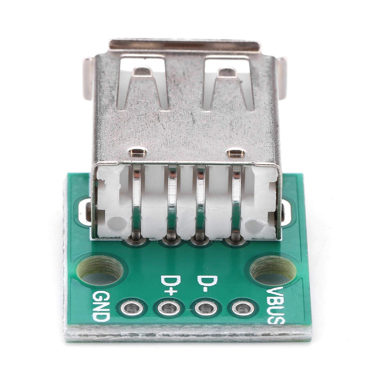 Photo 1 of 10Pcs USB Breakout Board USB Type A Female Breakout Board 2.54mm 4 Pins Pinboard Breakout Board