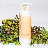 NOUGAT Moisturising Glossy Shampoo, Deep Repair & Nourish with Amino Acid and Vitamins, for Dry and Damaged Hair, SLS & Paraben Free,Contains Inulin Prebiotic, Vitamin E, Olive Oil