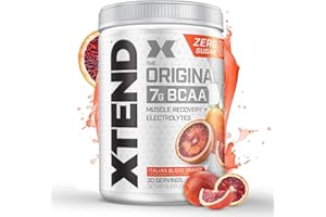 Xtend Original BCAA Powder 7g BCAA and 2.5g L-Glutamine, Sugar Free Post Workout Muscle Recovery Drink with Amino Acids for Men & Women, 30 Servings