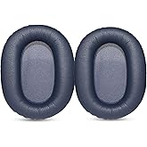 ACCIUK Replacement Ear Cushions Compatible with Sony WH-CH700N, WH-CH710N Headphones. Soft Protein Leather Combined with high-Density Memory Foam Foam, Replacement Ear Cushions (Midnight Blue)