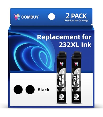 Amazon.com: Kolor Expert 232XL Black Ink Cartridges Replacement