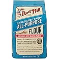 Bob's Red Mill Flour White Unbleached Organic 5 Pound (Pack of 1)