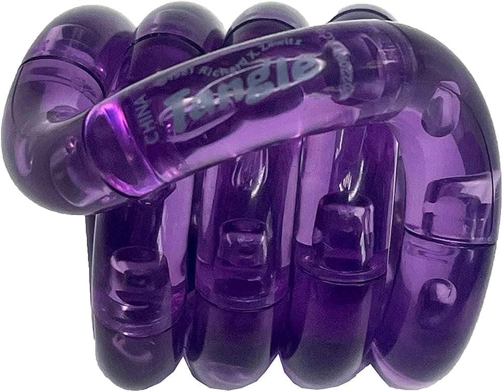 Tangle Translucent Purple Toy in Box by Tangle