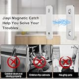 Jiayi Cabinet Magnetic Catch 2 Pack Ultra Thin 3.65mm Adhesive Drawer Magnets view 8