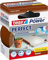 tesa UK Extra Power Cloth Tape 2.75 m x 38 mm Brown