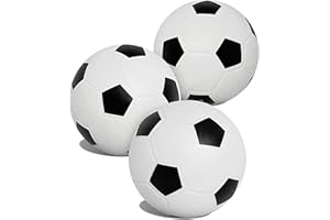 Botabee Mini Soft Kids - Soccer Balls for Toddlers & Babies - Perfect for Developing Motor Skills and Safe Play Indoors and Outdoors -Toddler Soccer Goal Toys & Baby Soccer Goals (Pack of 3)