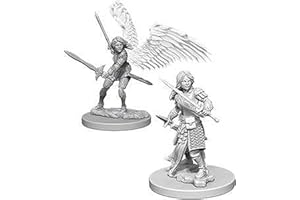 DUNGEONS & DRAGONS D&D Nolzurs Marvelous Unpainted Miniatures: Wave 5: Aasimar Female Paladin