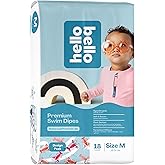 Hello Bello Premium Swim Diapers I Affordable and Eco-Friendly Disposable Swim Dipes for Babies and Kids I Size Medium