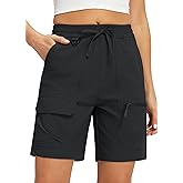Libin Women's Hiking Shorts Cargo Shorts Casual Travel Quick Dry Water Resistant Lightweight