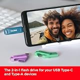 SanDisk Ultra Dual Drive Go 256GB USB-C USB-A Flash Drive 400 MB/s view 2