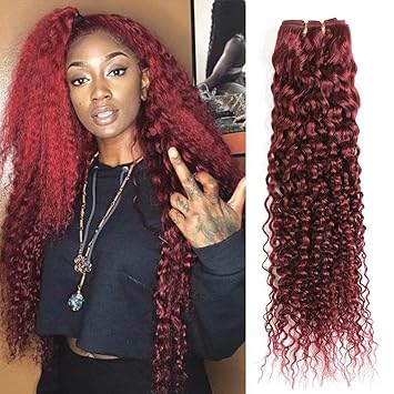 Amazon Com Xccoco Hair Brazilian Curly Virgin Hair Weave One